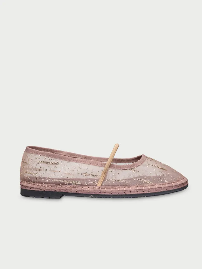 Celie Glitter Mesh Gold|Flabelus Sale