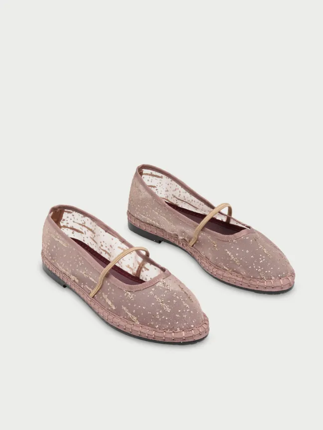 Celie Glitter Mesh Gold|Flabelus Sale