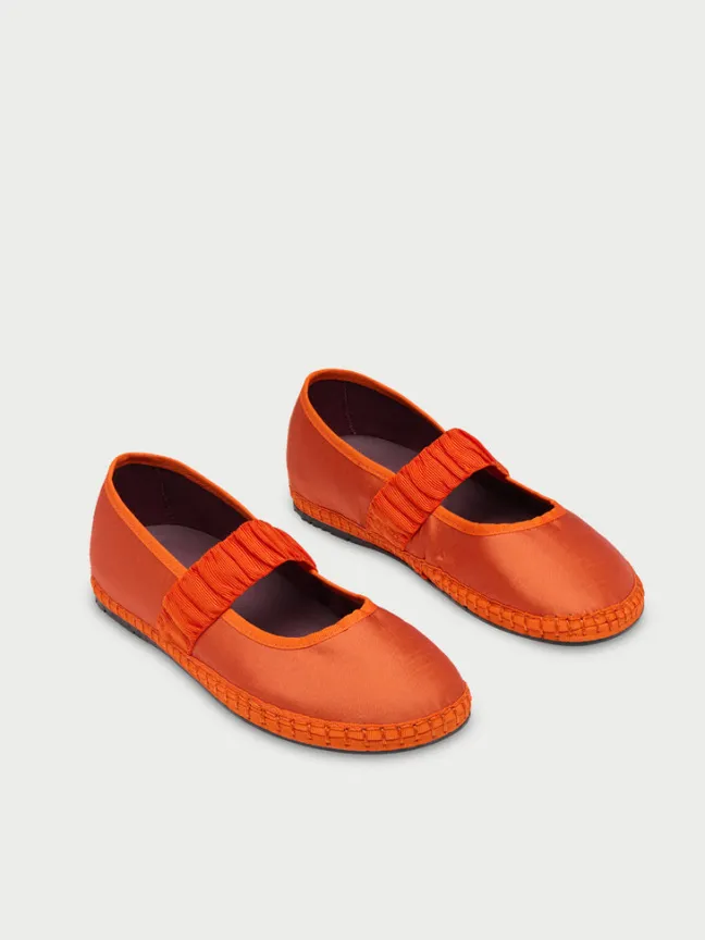 Cinderella Mafalda Ruffle Orange|Flabelus Clearance