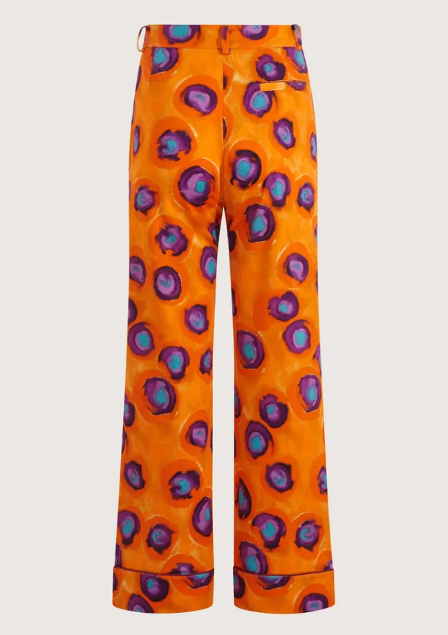 Coco Baseball Orange Pants|Flabelus Online
