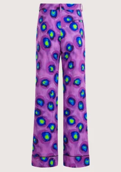 Coco Baseball Purple Pants|Flabelus Online