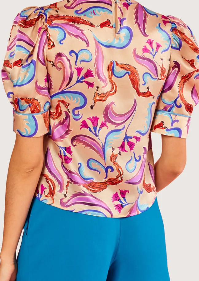 Cristobal Golf Nude Blouse|Flabelus Hot