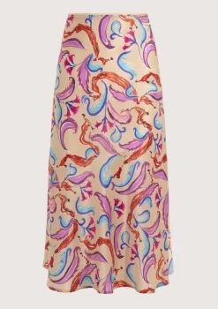 Cristobal Roller Nude Skirt|Flabelus Discount