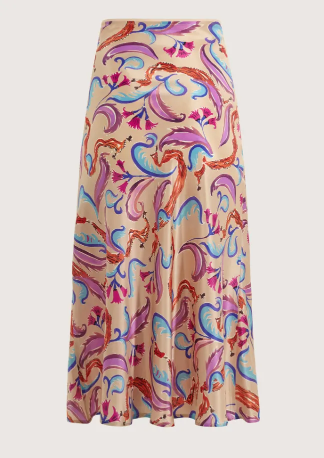 Cristobal Roller Nude Skirt|Flabelus Discount