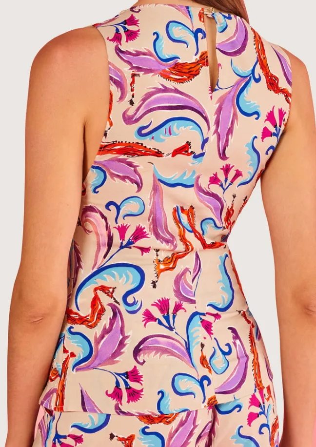 Cristobal Roller Nude Top|Flabelus Online