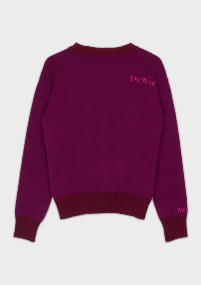 DORMOUSE JUMPER BURGUNDY|Flabelus Sale