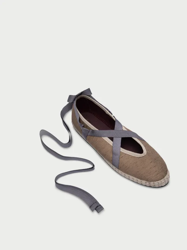 Eichiro Silk Ribbon Grey|Flabelus Online