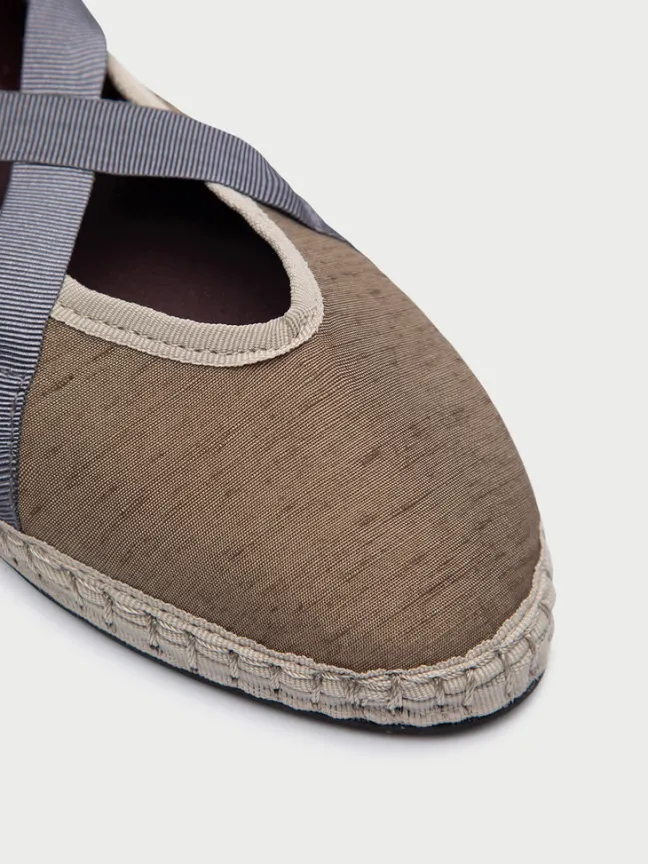 Eichiro Silk Ribbon Grey|Flabelus Online