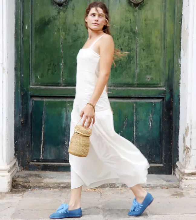 Ginevra Denim Blue|Flabelus Clearance