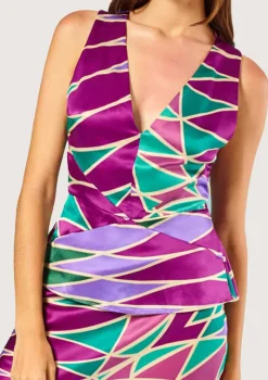 Jean Roller Purple Top|Flabelus New