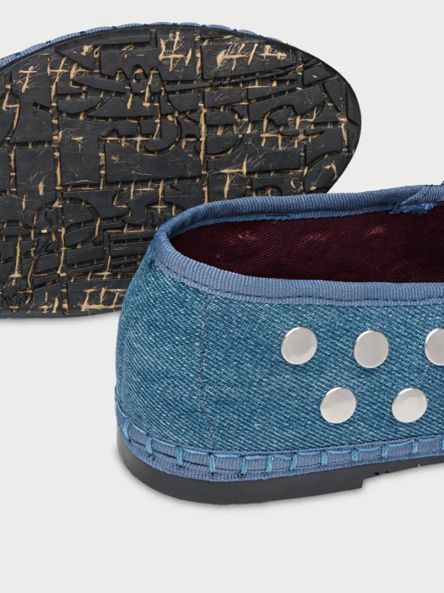 Mae Silver Denim|Flabelus Discount