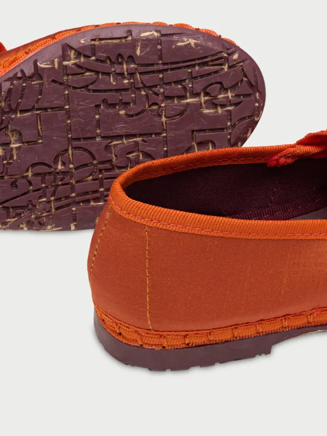Mafalda Ruffle Orange Kids|Flabelus Outlet