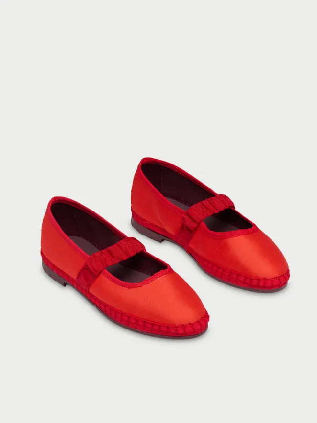 Mafalda Ruffle Red Kids|Flabelus Outlet