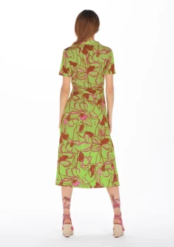 Mei Green Dress|Flabelus New