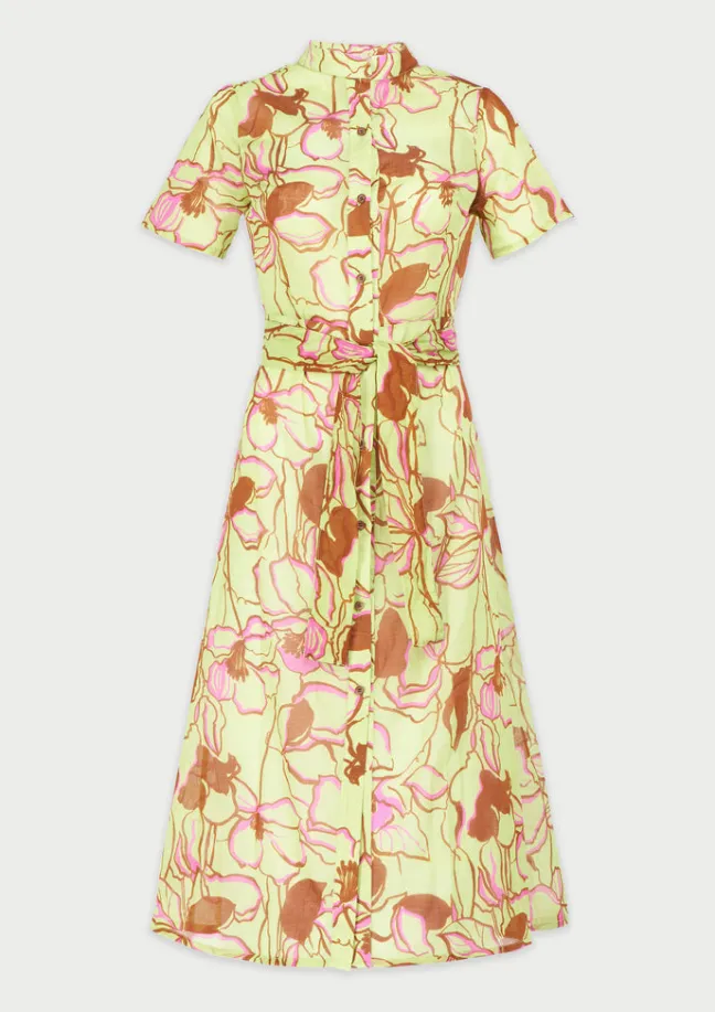Mei Green Dress|Flabelus New