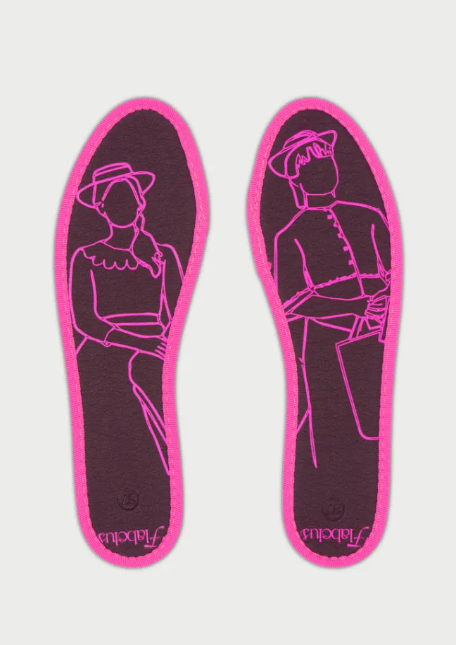 Mujercitas Insole Pink|Flabelus