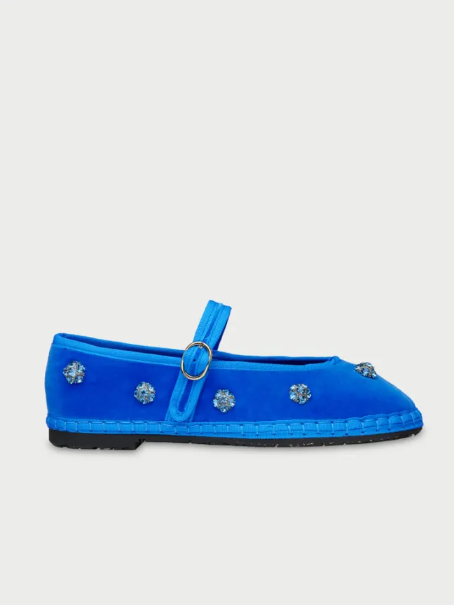Pierre Flower Blue|Flabelus Online