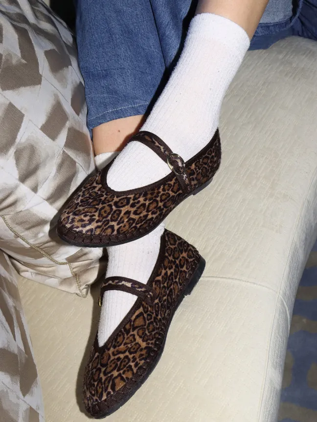 Pierre Leopard Brown|Flabelus Outlet