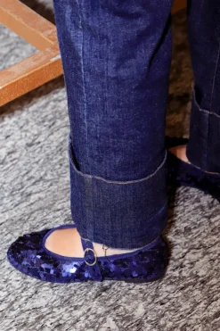 Pierre Sequins Navy|Flabelus Online