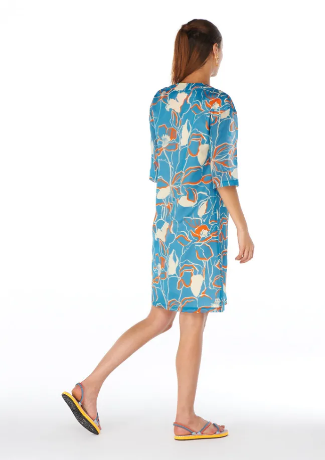 Shan Yu Blue Kaftan|Flabelus New