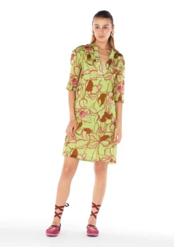 Shan Yu Green Kaftan|Flabelus Best