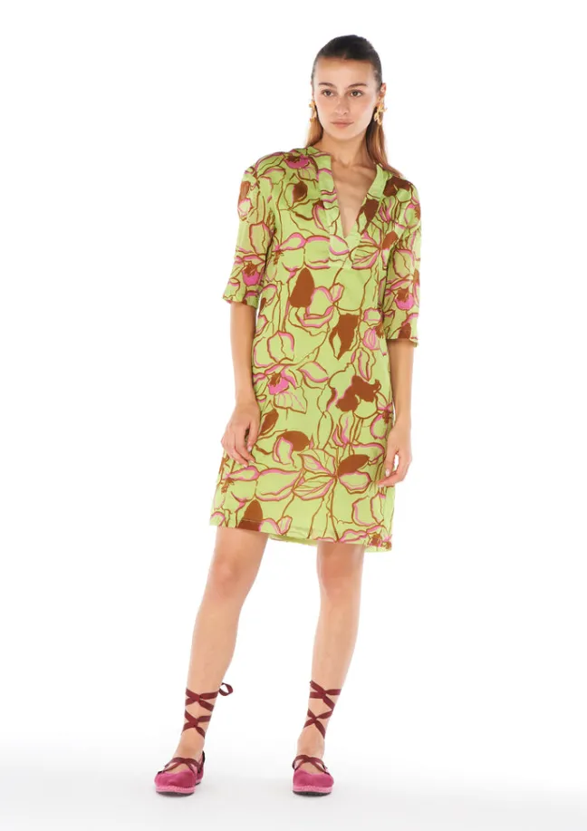 Shan Yu Green Kaftan|Flabelus Best