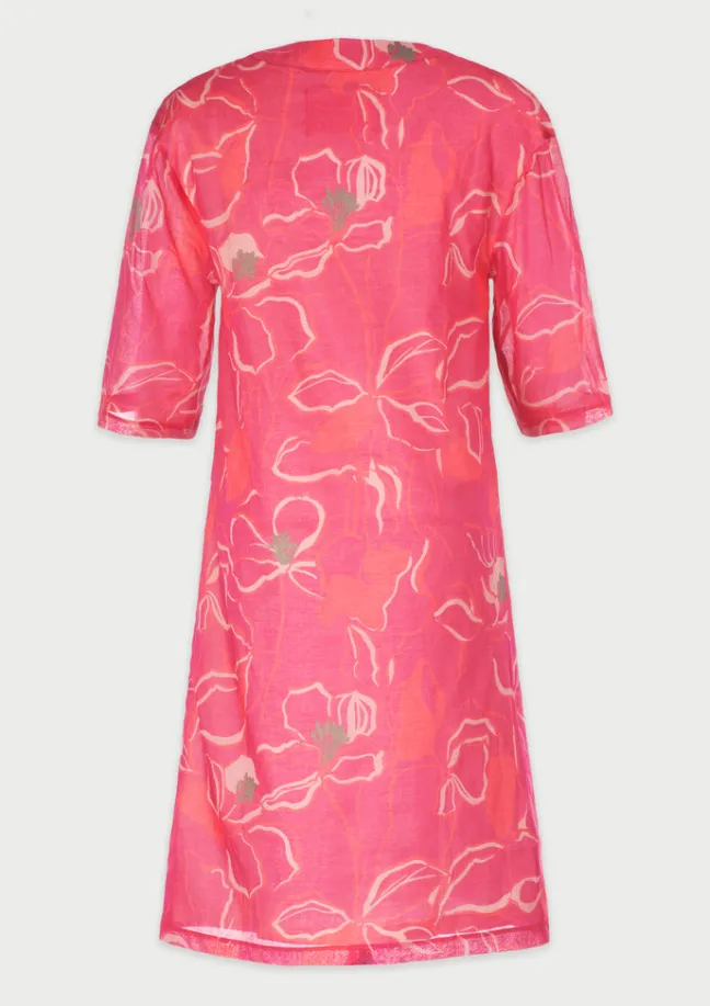 Shan Yu Pink Kaftan|Flabelus Clearance
