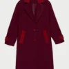 The duchess coat burgundy|Flabelus New