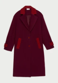 The duchess coat burgundy|Flabelus New