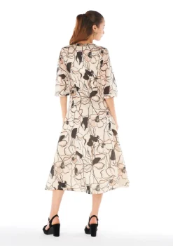 Yao Beige Kaftan|Flabelus Discount