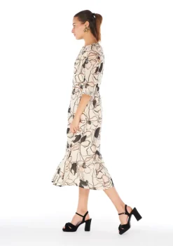Yao Beige Kaftan|Flabelus Discount
