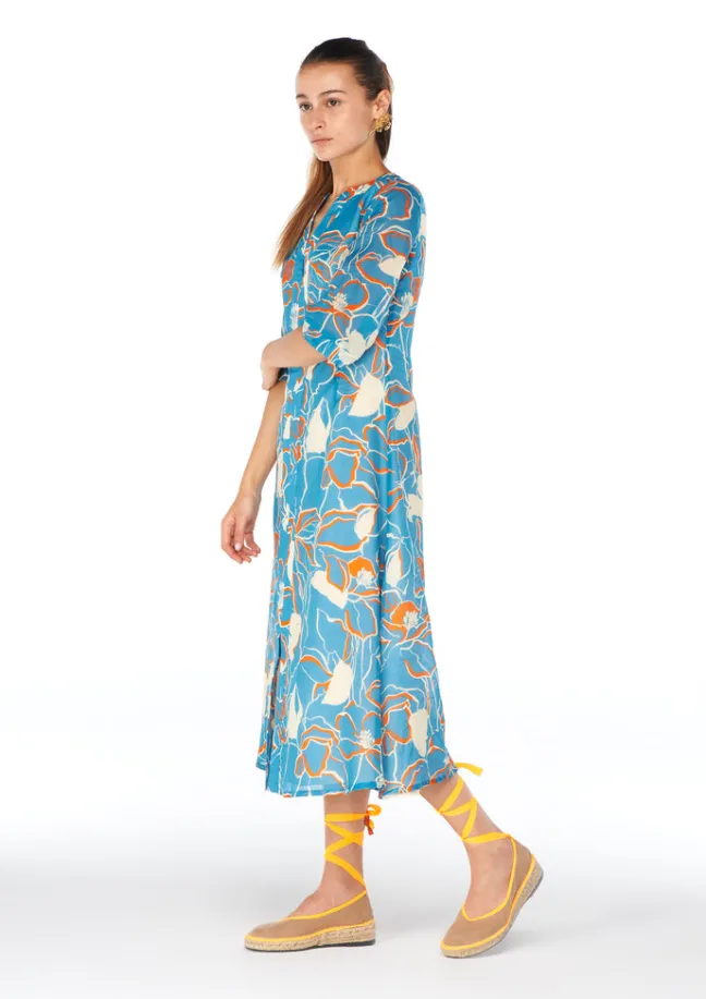 Yao Blue Kaftan|Flabelus Outlet