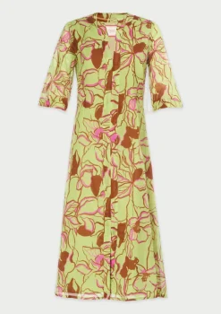 Yao Green Kaftan|Flabelus Sale