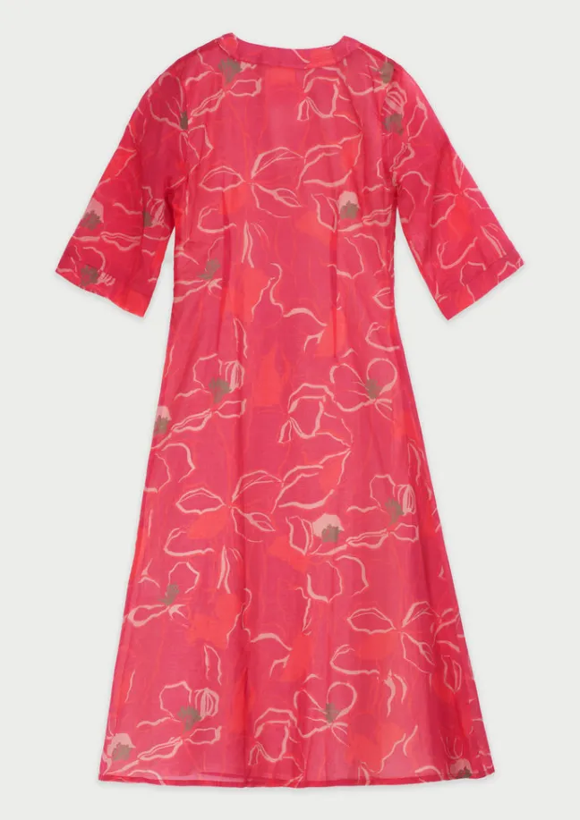 Yao Pink Kaftan|Flabelus Discount