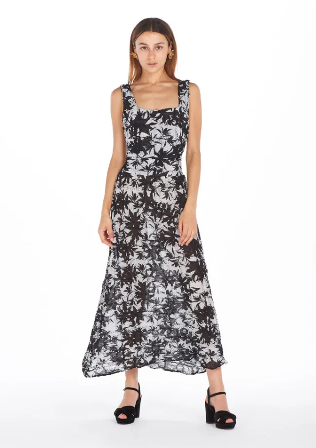 Zhou Black Dress|Flabelus New
