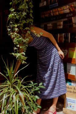 Zhou Striped Dress|Flabelus Outlet