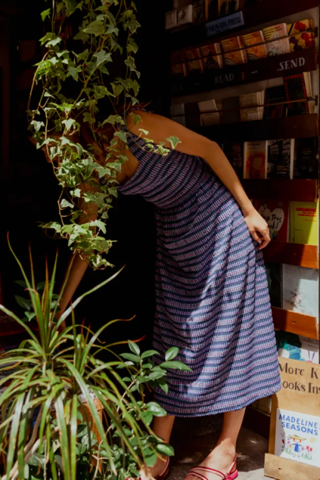 Zhou Striped Dress|Flabelus Outlet
